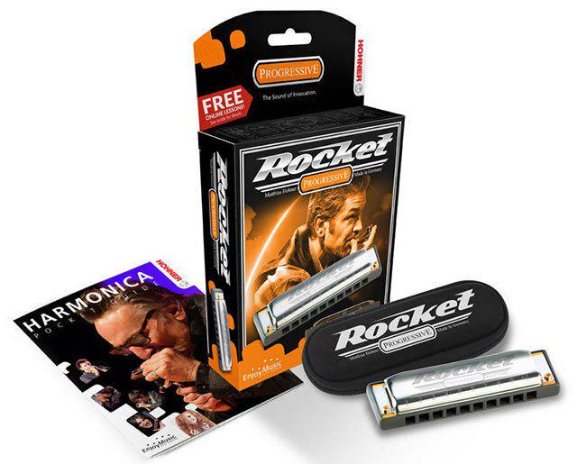 Губная гармошка Hohner Progressive Rocket M2013066X F-major (127022) - фото 4