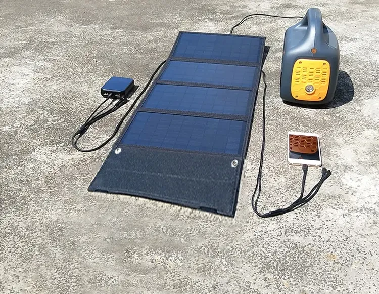 Панель сонячна SolarBag W30F4 портативна складана 2USB/DC18V для зарядки смартфона та ноутбука 30 Вт - фото 3