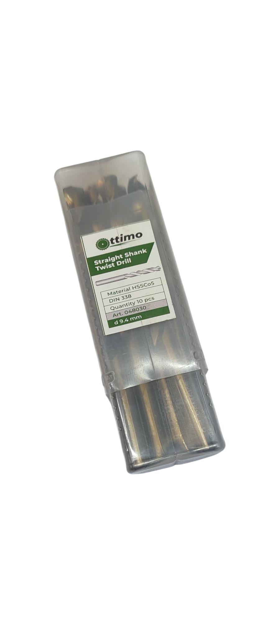 Сверло OTTIMO ц/х ф Р6М5К5 шлифованное А1 9,4 мм (048030) - фото 2 Сверло OTTIMO ц/х ф Р6М5К5 шлифованное А1 9,4 мм (048030) - фото 2