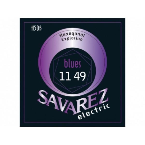 Струны для электрогитары Savarez H50 B Blues Tension (52967)