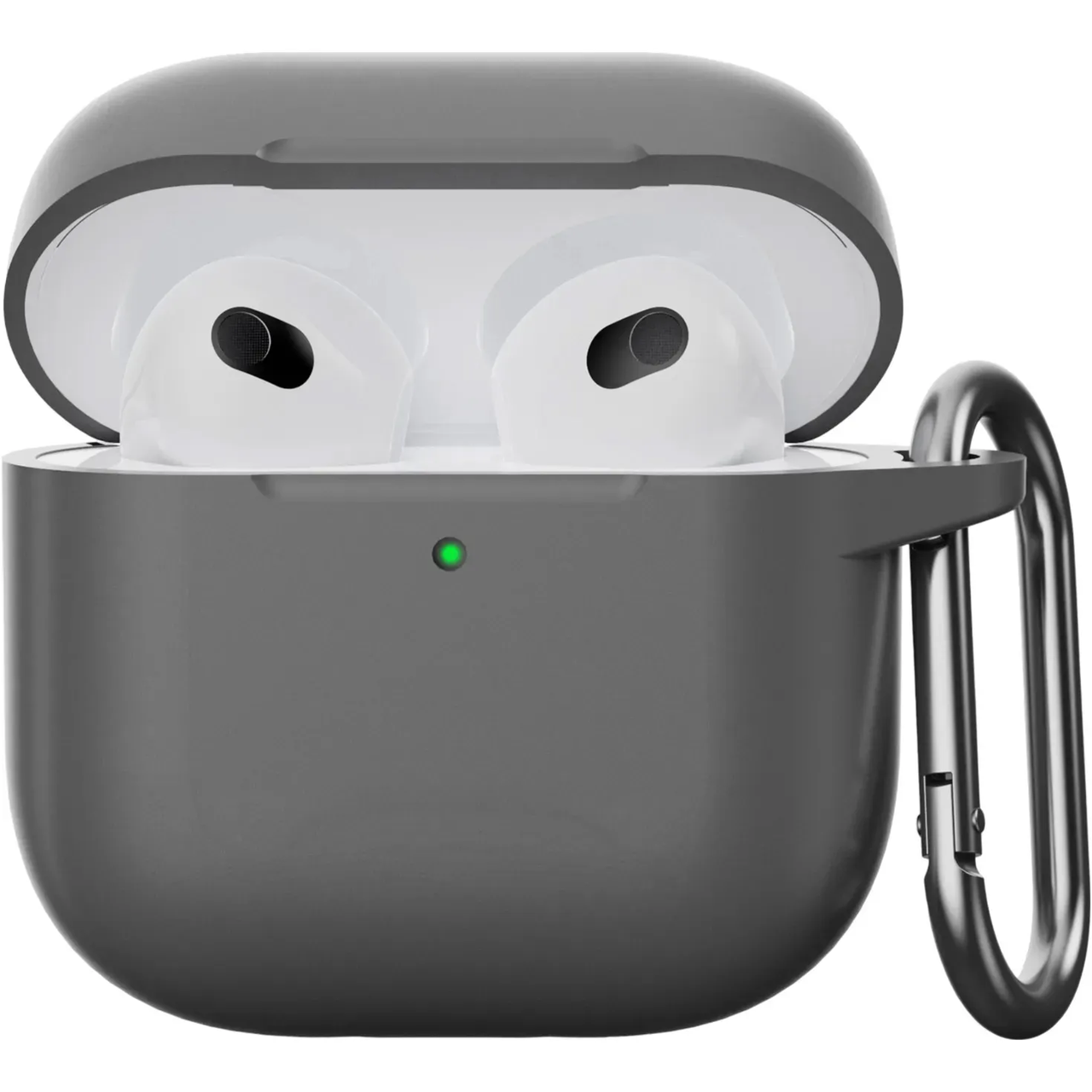 Чехол для наушников Silicone Case for AirPods 4 Advanced Ash