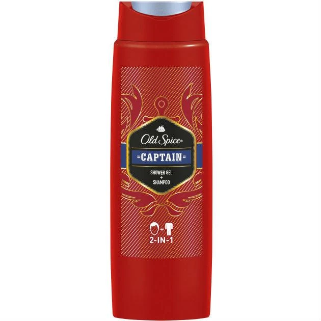 Гель для душа Old Spice Captain 3в1 400 мл (8001090965615)