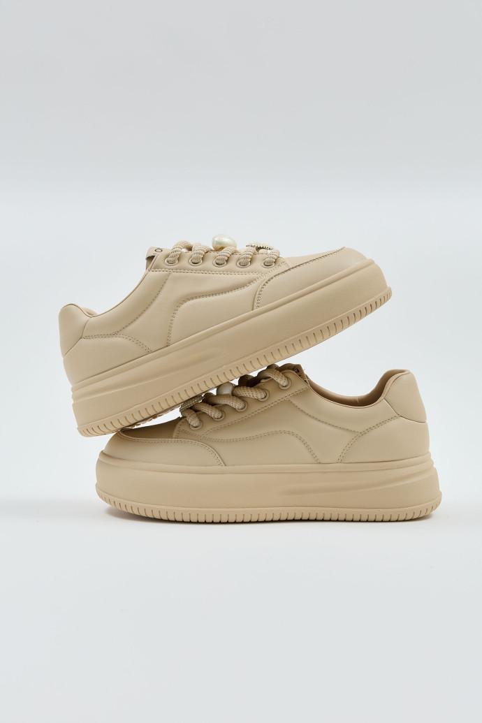 Слипоны женские LONZA 198894 р. 38 Бежевый (21433_38) - фото 2