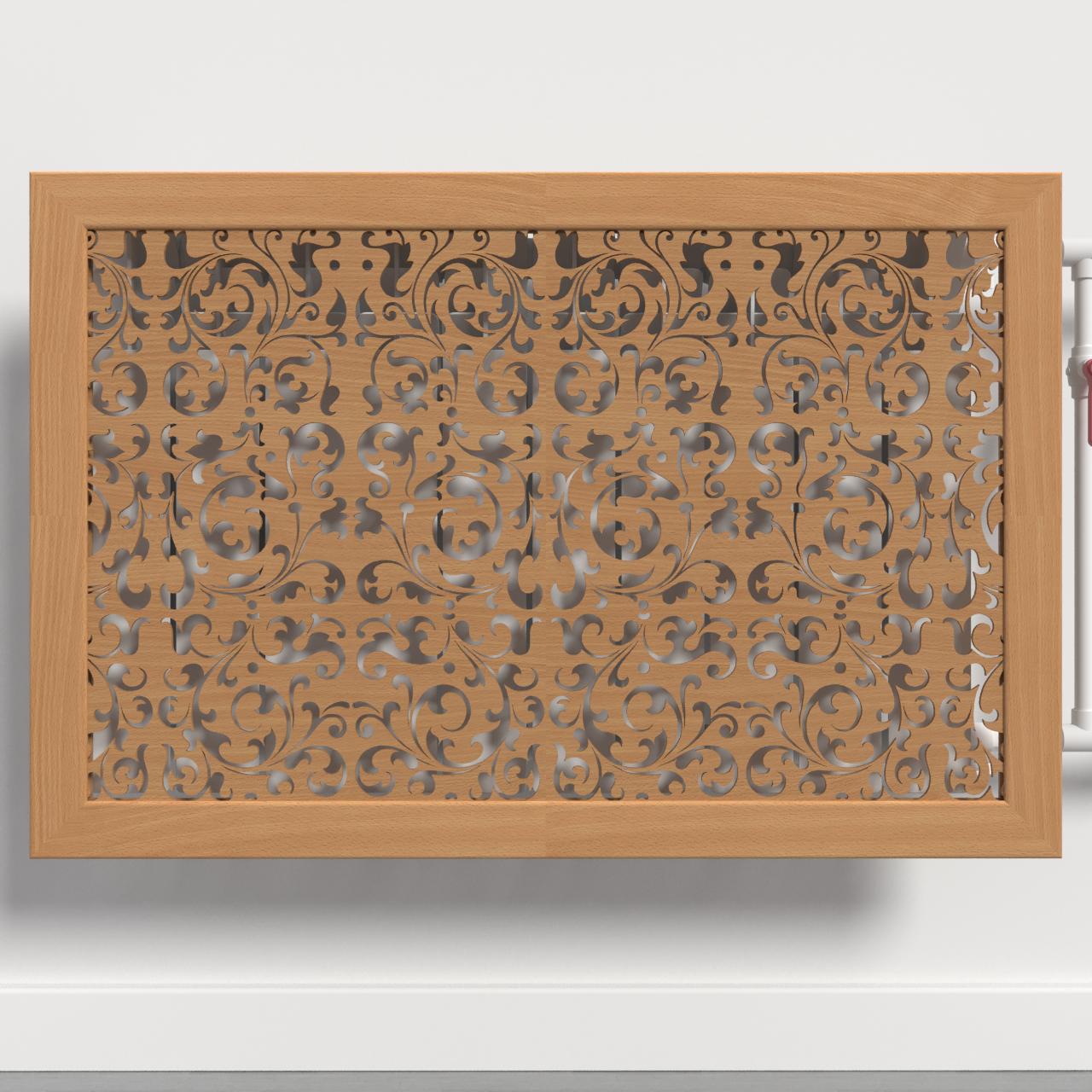 Решітка-екран на батарею SMARTWOOD 1200 мм Бук Баварія (R20174105)