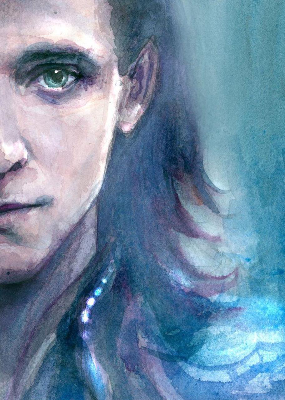 Картина GeekLand Loki Локи ручная рисовка