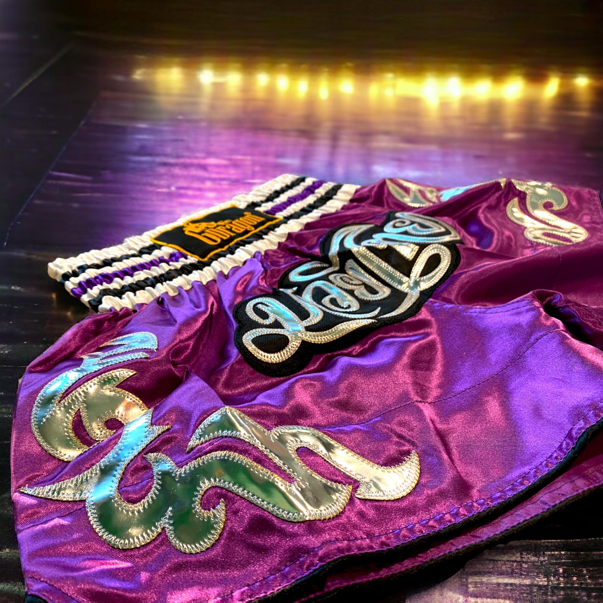 Шорты для тайского бокса GDragon Sport мужские Фиолетовый (4_1_S_3) - фото 3 Шорты для тайского бокса GDragon Sport мужские Фиолетовый (4_1_S_3) - фото 3