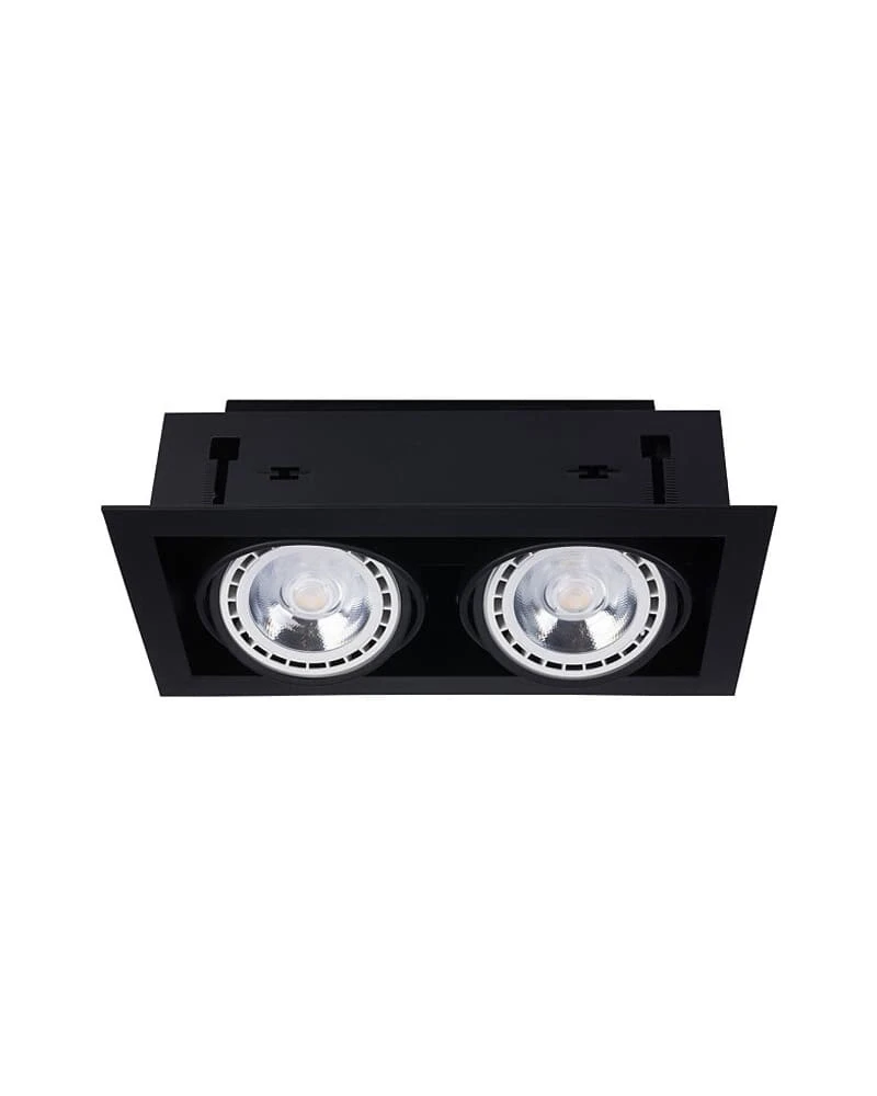 Точковий світильник Nowodvorski 9570 Downlight GU10, ES111 2x15W IP20 Bl (001334)