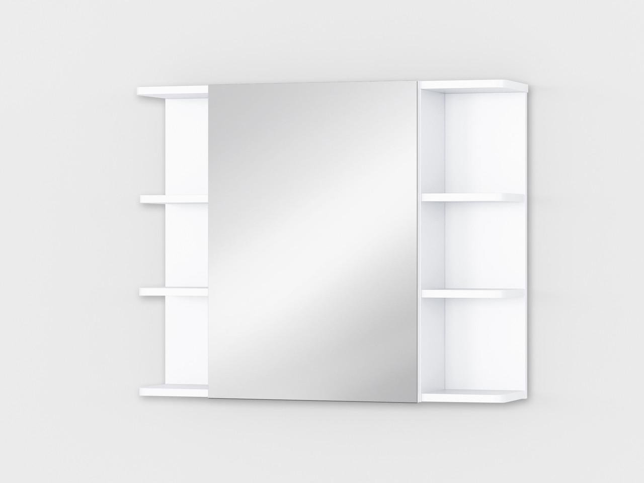 Зеркало в ванную комнату My Room VK-23 с полками 794x640x212 мм Белый (4396587268736987630861)