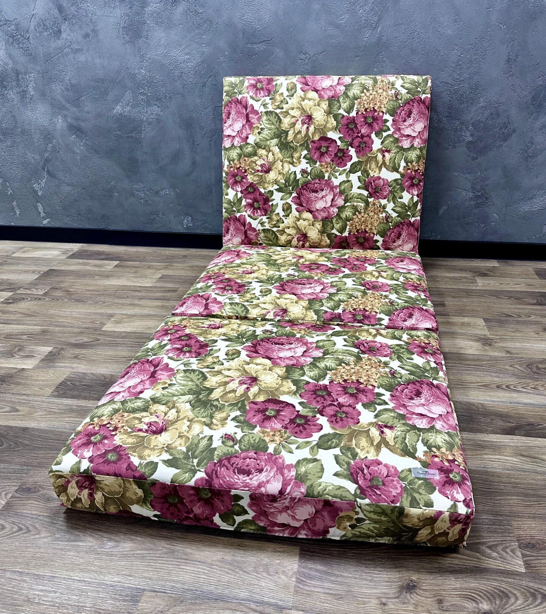 Матрац-трансформер Comfort Home Autumn flowers 200х80х8 см - фото 3 Матрац-трансформер Comfort Home Autumn flowers 200х80х8 см - фото 3