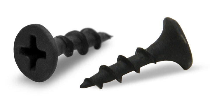 Саморіз для дерева 3,5x19 мм 1000 шт. Чорний (105482E)