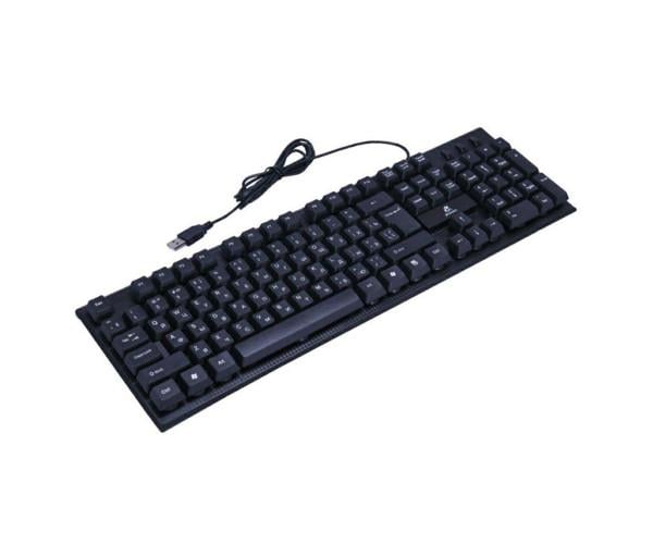 Клавіатура JEQANG JK-905 USB дротова Black