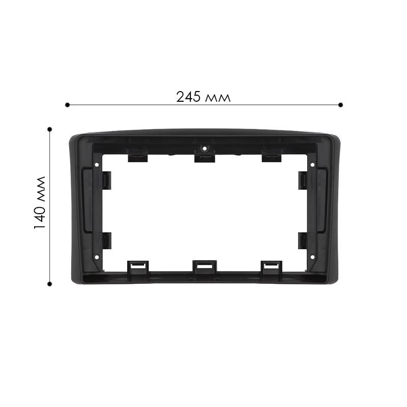 Переходная рамка Lesko 9" Toyota Land Cruiser (100) 1998-2003 Lexus LX 470 1998-2002 (7593) - фото 4