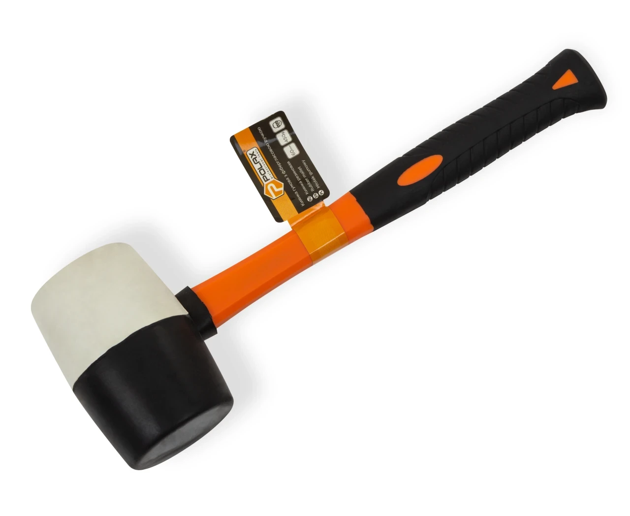 Киянка гумова з фібергласовою ручкою 60 мм 450 г (2413972402)