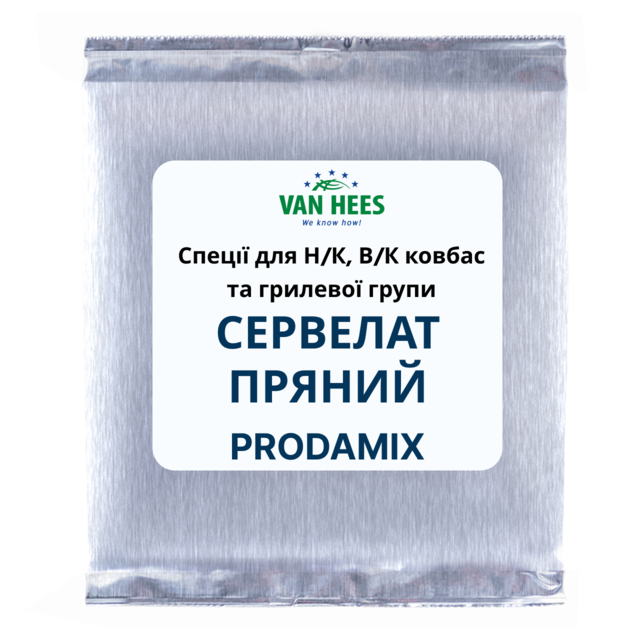 Спеції для Н/К та В/К ковбас PRODAMIX СЕРВЕЛАТ ПРЯНИЙ (776667013U3)