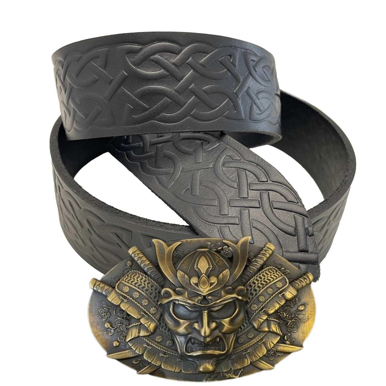 Ремень тиснение с пряжкой Gorillas BBQ Accessories Самурай латунь (bb53)