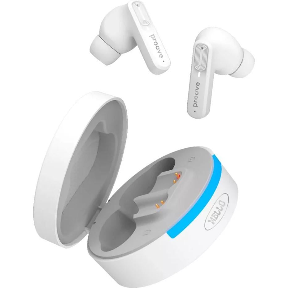 Наушники беспроводные Proove Mello TWS with ANC APP White Наушники беспроводные Proove Mello TWS with ANC APP White