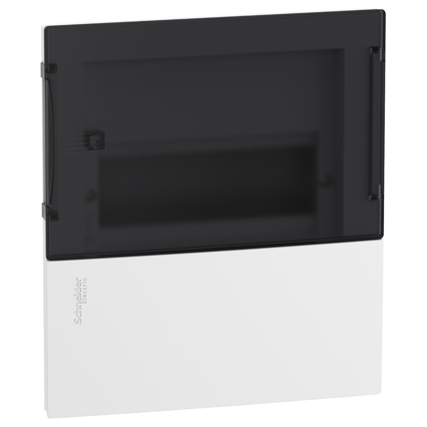 Щит розподільчий врізний Schneider Electric Resi9 MP 1ряд/8 модулів з дверцятами Димчастий (MIP22108S) Щит розподільчий врізний Schneider Electric Resi9 MP 1ряд/8 модулів з дверцятами Димчастий (MIP22108S)