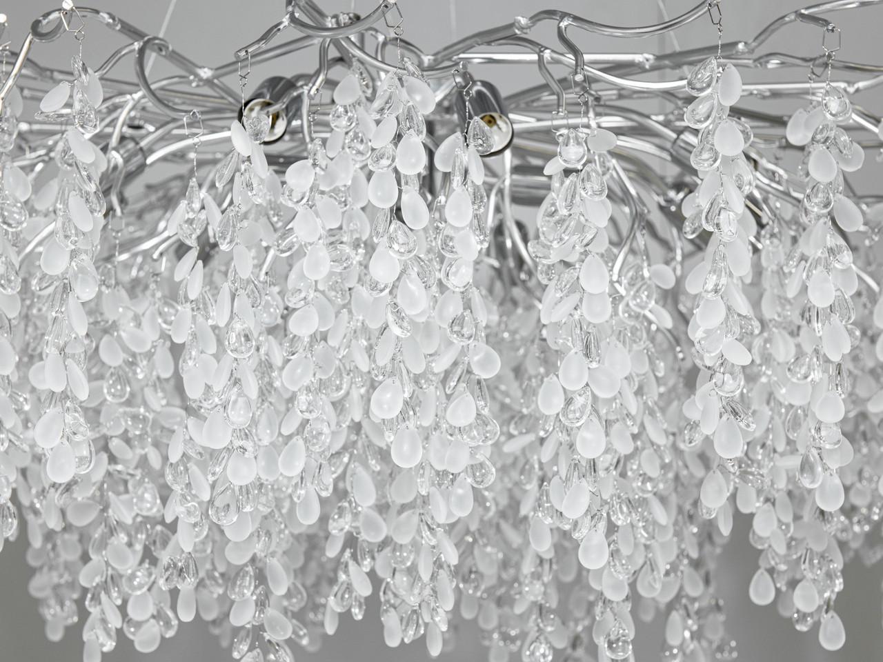 Люстра хрустальная в гостиную 603-1000CH-LS на 14 ламп Хром (2173821683) - фото 6 Люстра хрустальная в гостиную 603-1000CH-LS на 14 ламп Хром (2173821683) - фото 6
