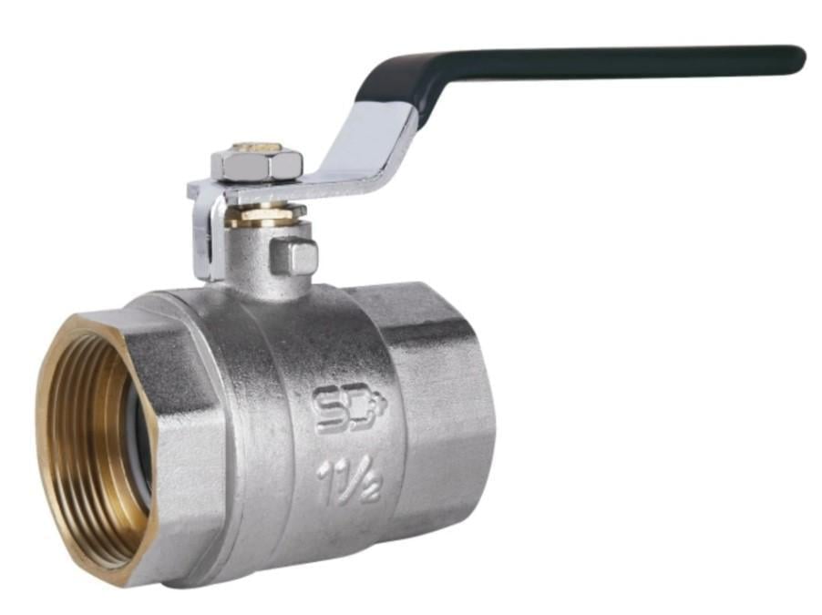 Кран кульовий Thermo Alliance Base 1 1/2" ВВ прямий PN40 важіль (SD600W40)