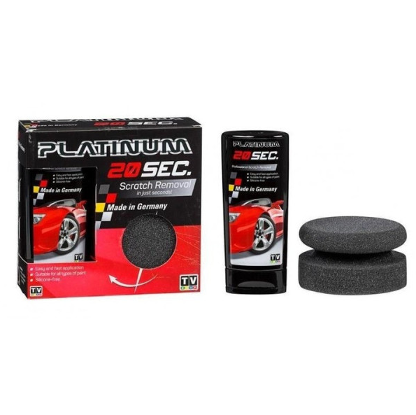 Паста Platinum 20 sec-1 для удаления царапин на автомобиле (21724853)