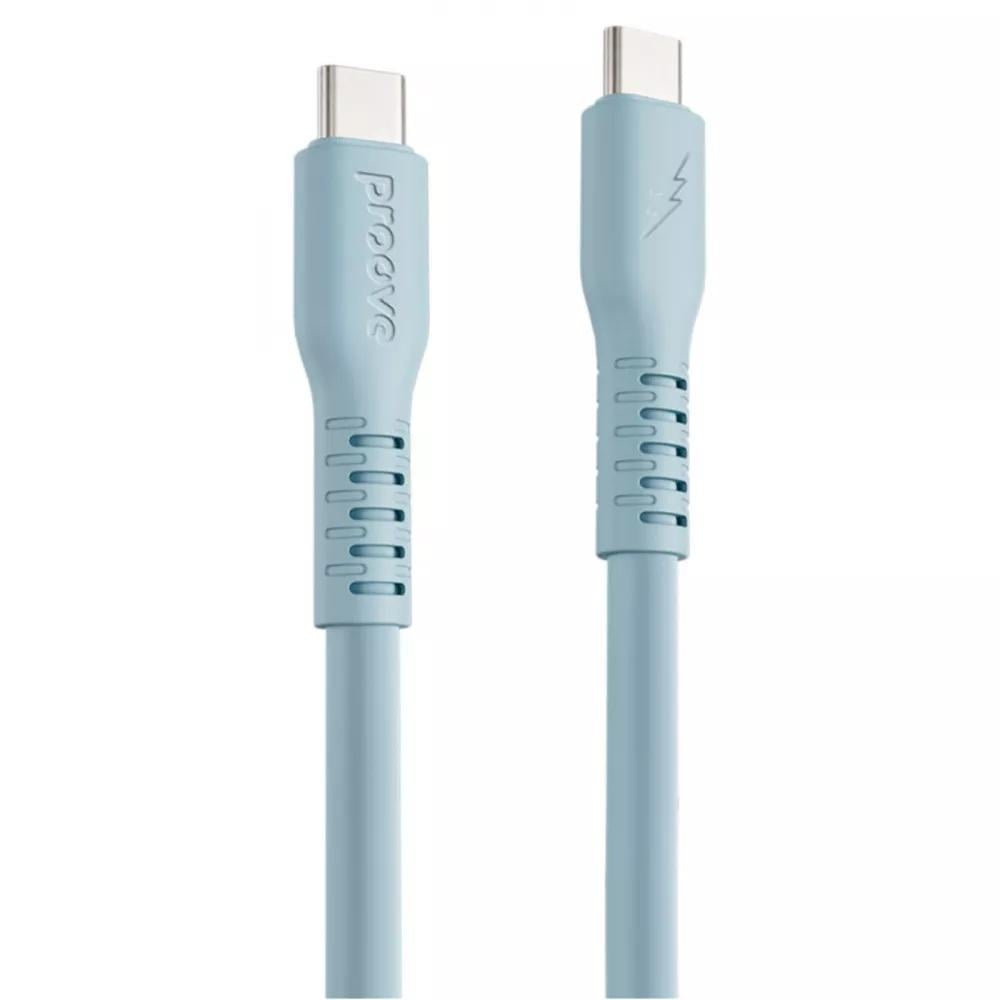 Кабель Proove Eternal Type-C to Type-C 60W 2 м Light blue (ab567760)