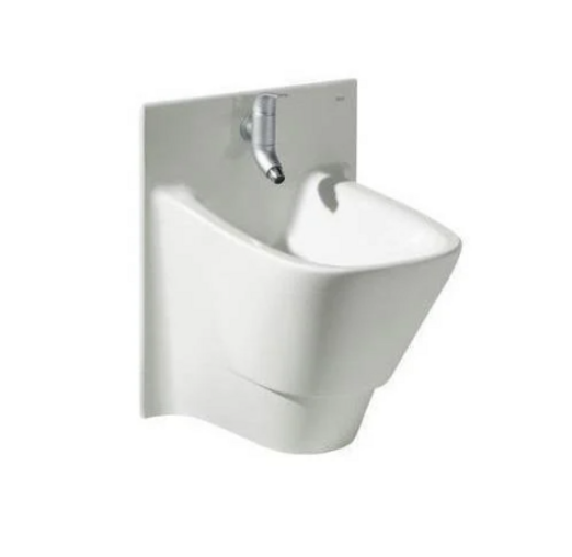 Биде напольное ROCA FRONTALIS A357584000 прямоугольное 585x440 мм Белый (ANT-6529)