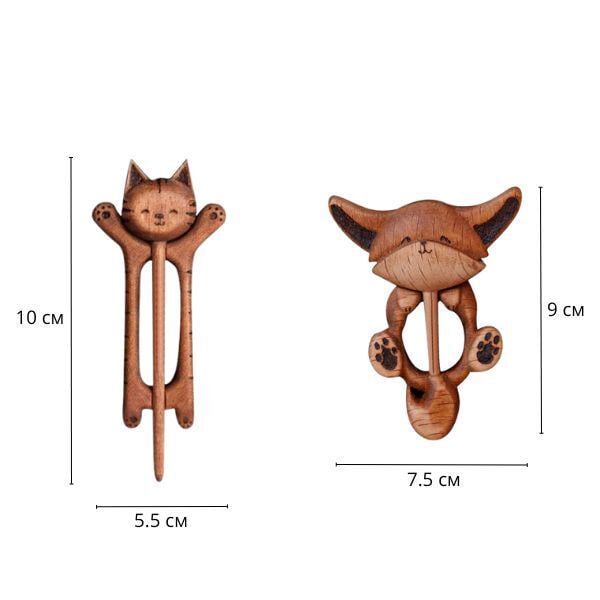 Брошь на одежду брошь Лисица (Q00043-1) - фото 5 Брошь на одежду брошь Лисица (Q00043-1) - фото 5