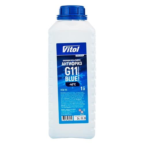 Антифриз Vitol G11 Blue 1 л (VTA-111)