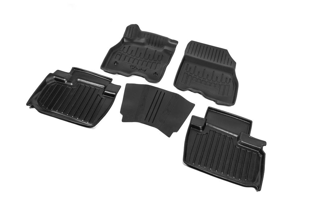 Коврики автомобильные Stingray 3D для Nissan Leaf 2010-2017 г полиуретан 5 шт. (93233)