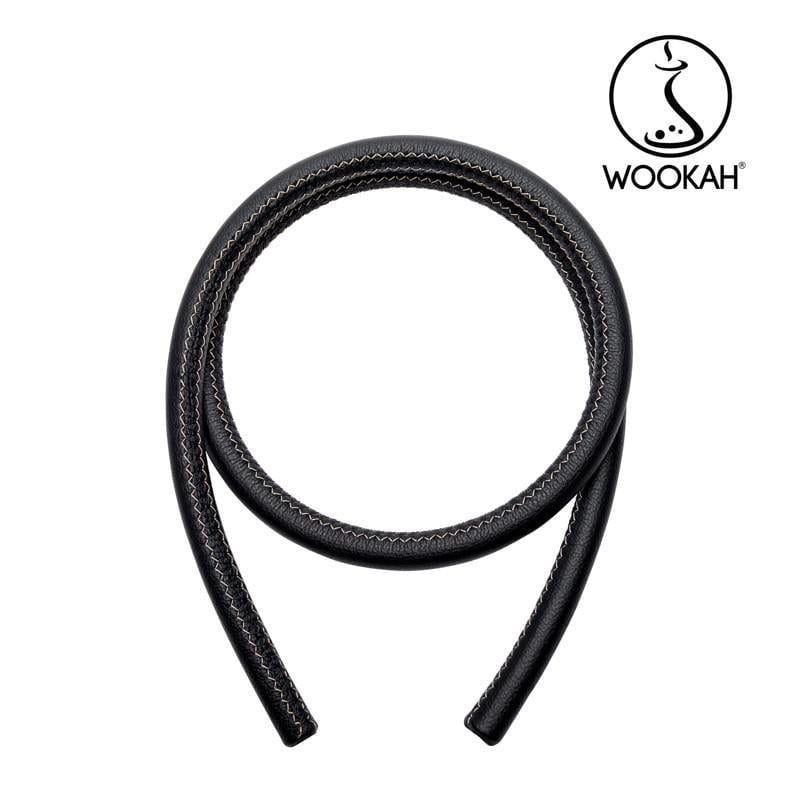 Шланг кожаный для кальяна Wookah Leather Черный