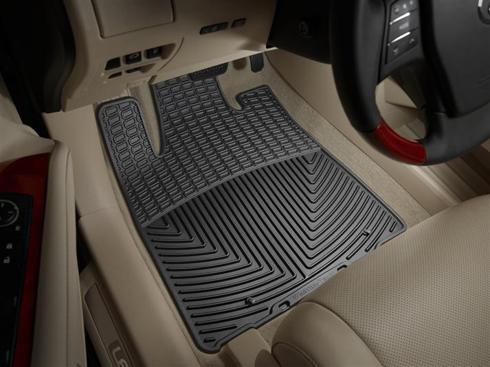 Килимки автомобільні передні гумові WeatherTech W131 RX Lexus 2010-2012 Чорний (1401363200) - фото 1