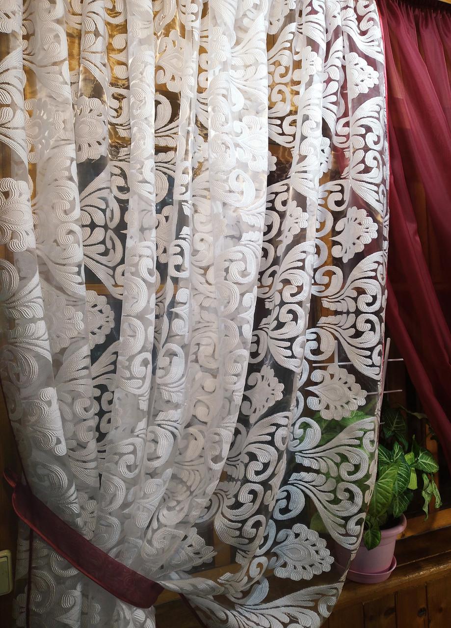 Шторы Вероника эльзас Бордо (1159961601) - фото 4 Шторы Вероника эльзас Бордо (1159961601) - фото 4