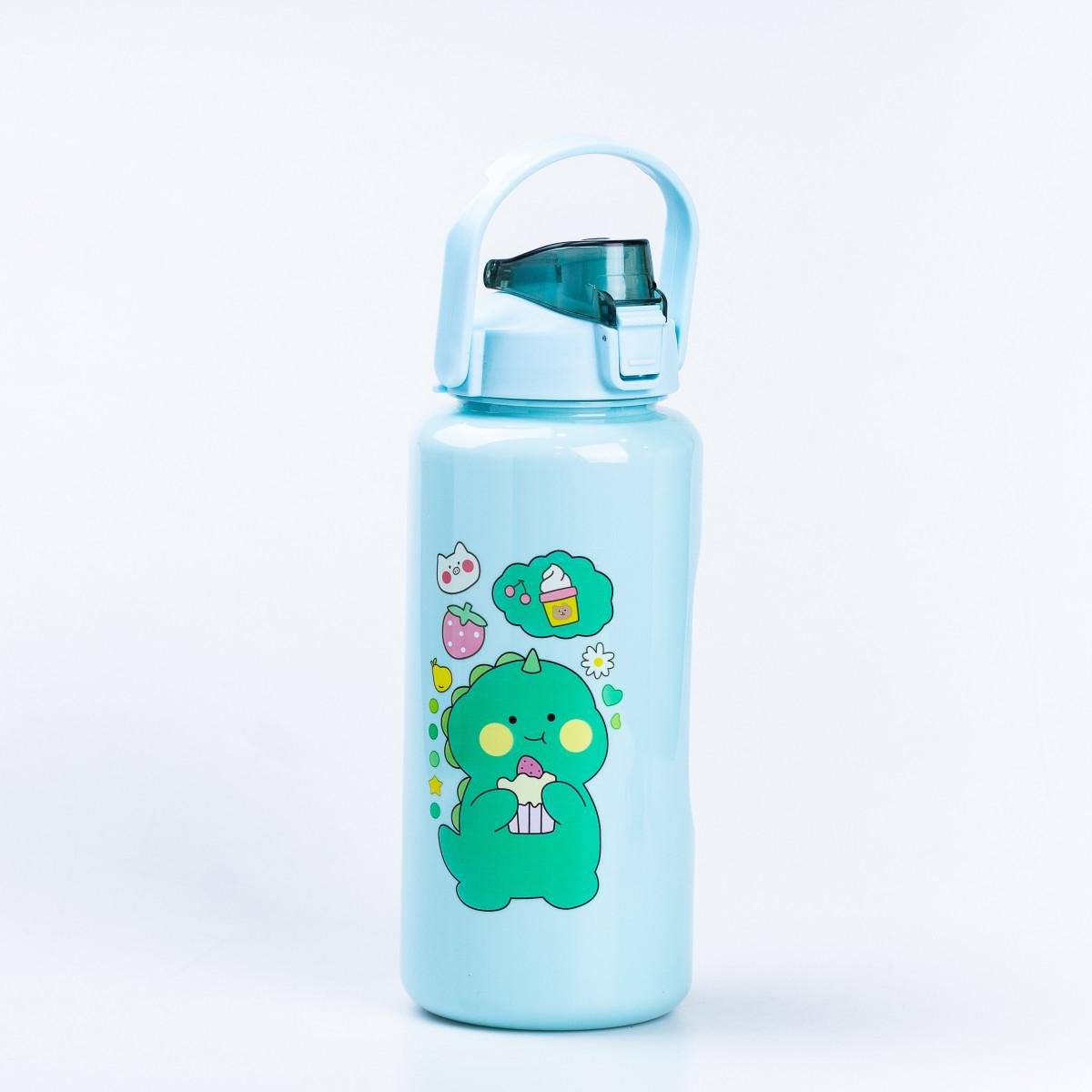 Набір багаторазових пляшок Дракоша 3в1 0,3/0,7/2 л М'ятний (3959) - фото 4 Набір багаторазових пляшок Дракоша 3в1 0,3/0,7/2 л М'ятний (3959) - фото 4