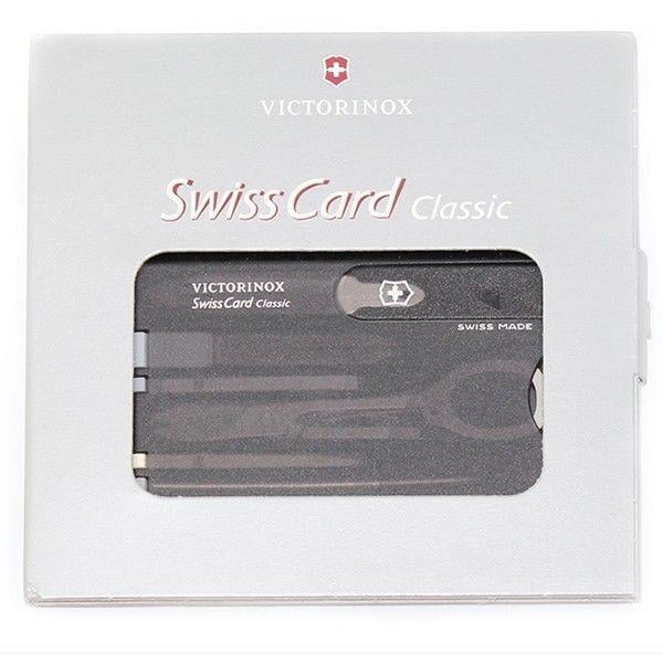 Набір кишенькових інструментів Victorinox SwissCard Classic Onyx (0.7133.T3) - фото 5