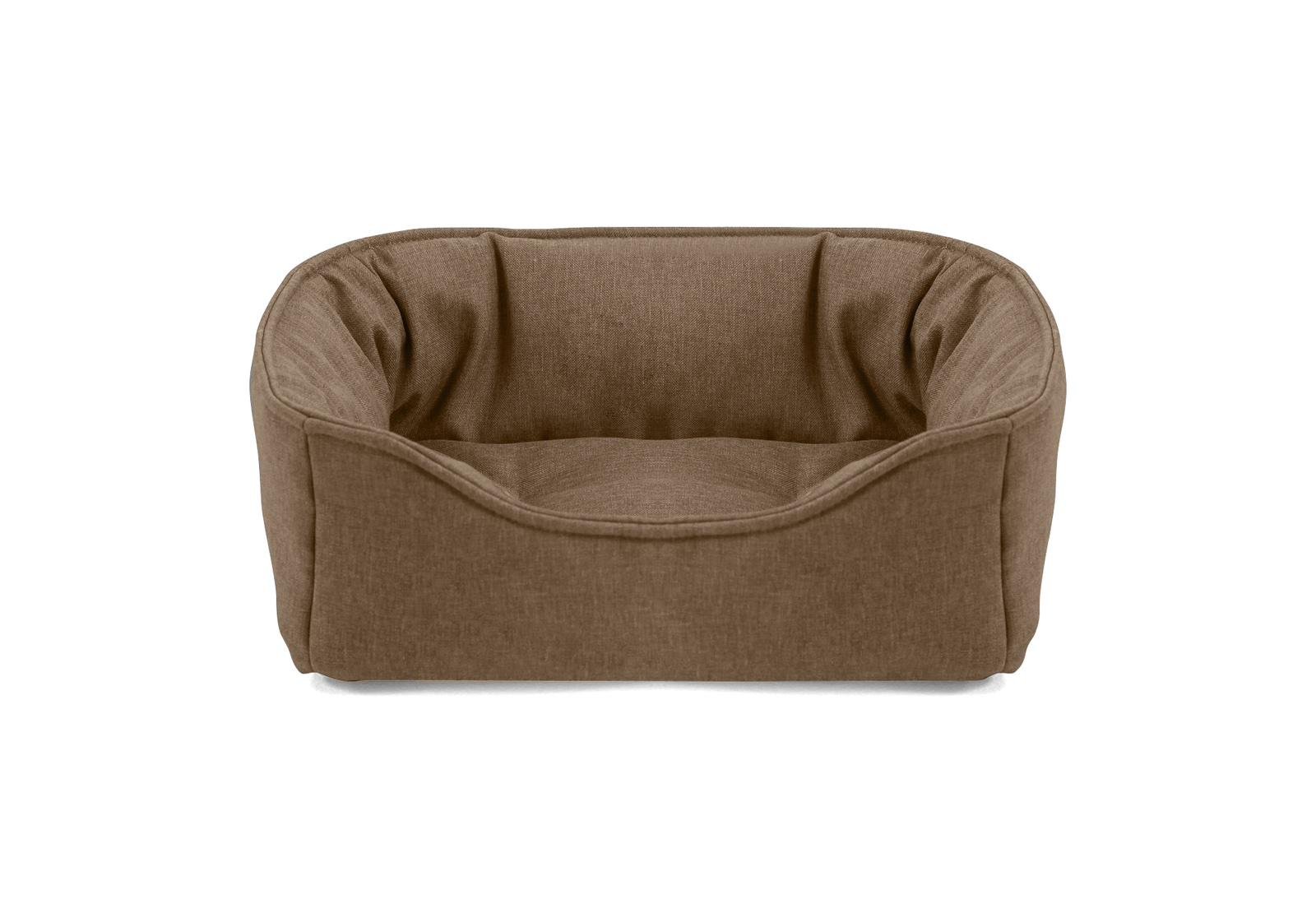 Лежанка для тварин двостороння Лорд Саванна нова M Світло-коричневий