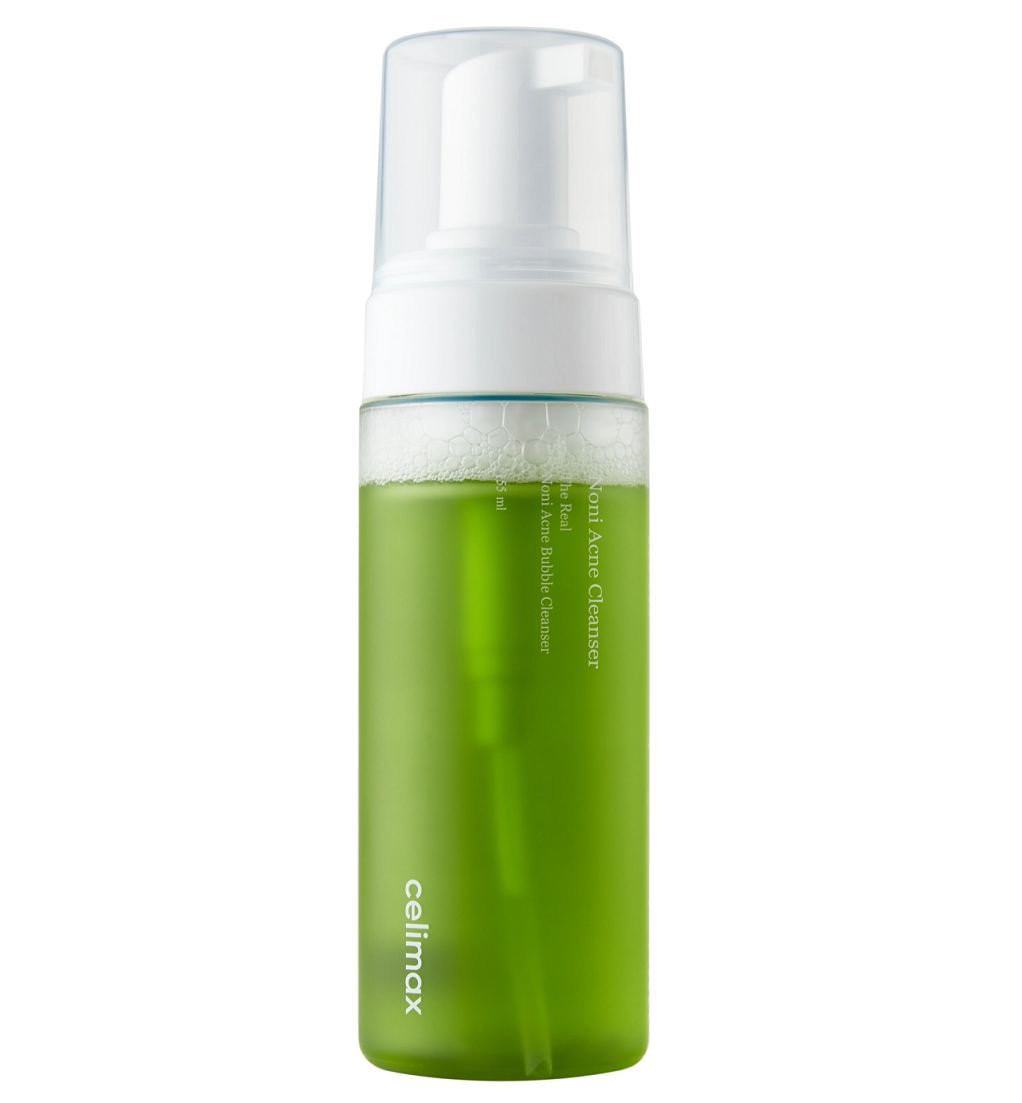 Пенка для умывания с экстрактом нони Celimax The Real Noni Acne Bubble Cleanser 155 мл