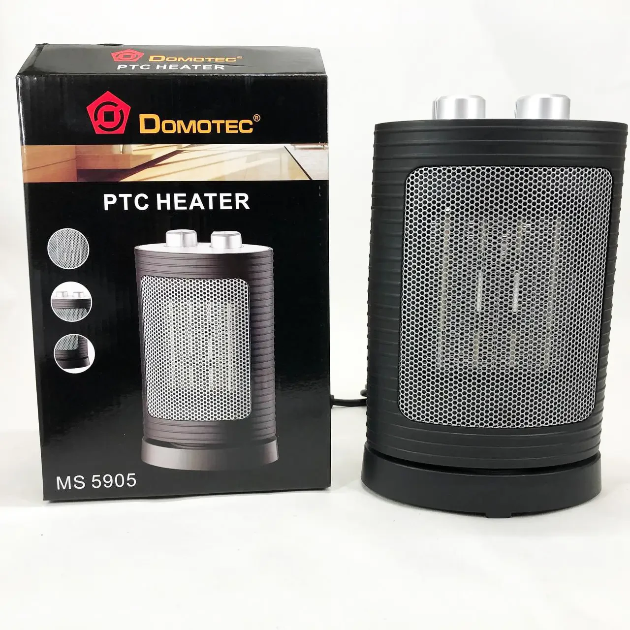 Тепловентилятор электрический Domotec MS-5905 H0001 1500 Вт (2943) - фото 11