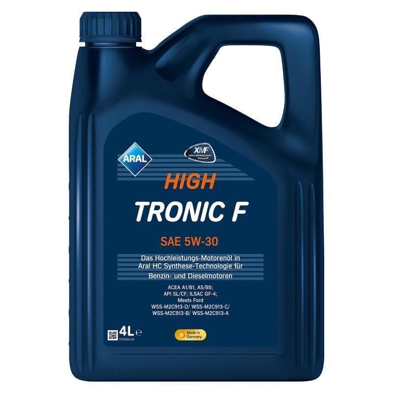Моторное масло ARAL HighTronic F 5W-30 4 л (15F458)