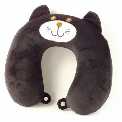 Подушка Кот дорожная U образная SETA Decor 1 (19-133-1BLK)
