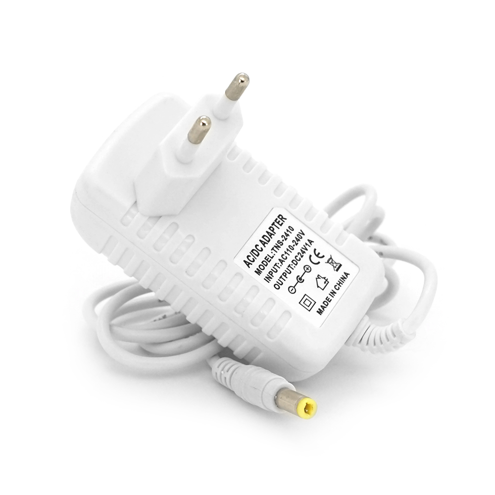 Адаптер питания импульсный 24V 1A 24W 1 м Белый (YUT_V4379)