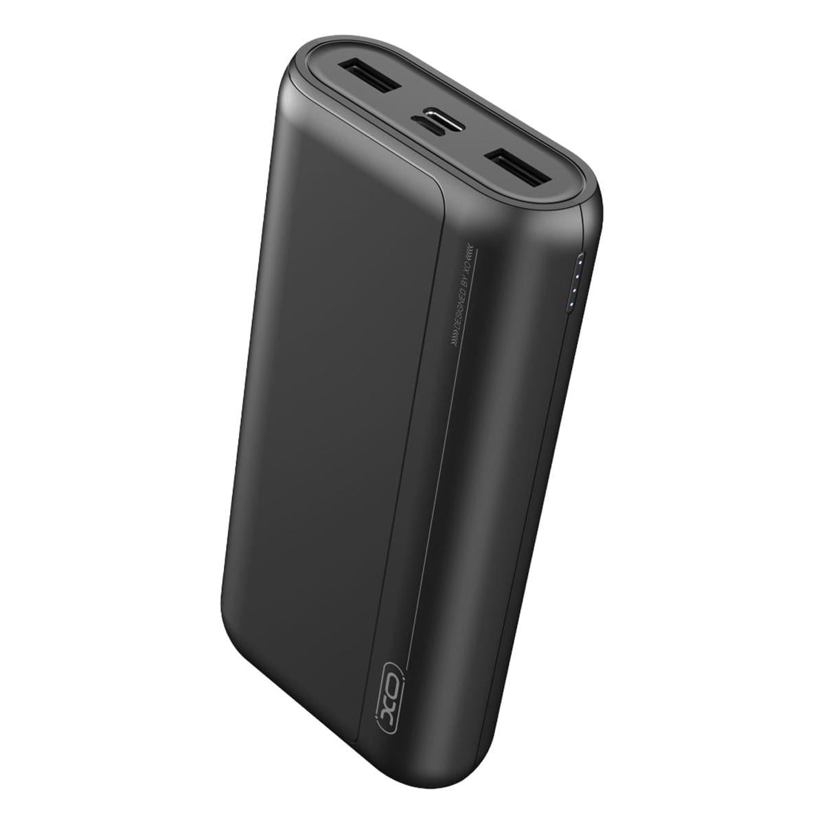 Портативний зарядний пристрій XO PR122 Polymer Lamp 20000 mAh Чорний (8740898)