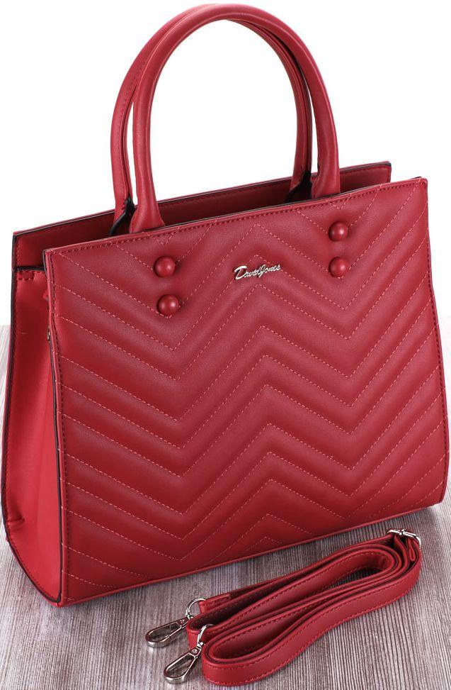 Сумка женская из экокожи David Jones CM5400 Красный Сумка женская из экокожи David Jones CM5400 Красный