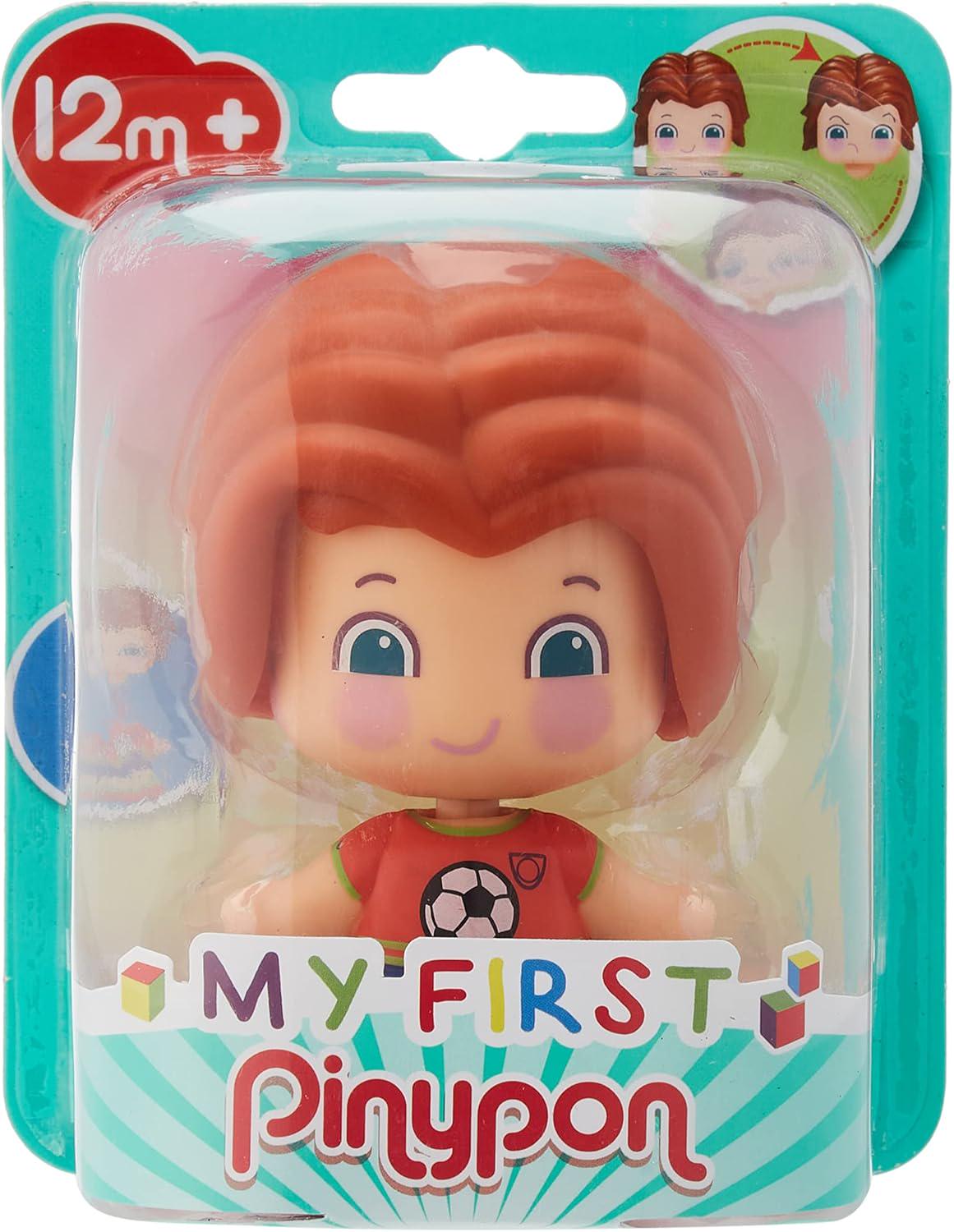 Фігурка Famosa My First Pinypon футбольний герой зі змінними емоціями 9-10 см Різнокольоровий (LVE05000)