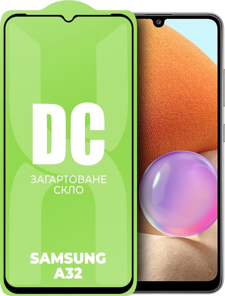 Скло захисне DC Glass Samsung Galaxy A32 A325 Full Glue (33966) Скло захисне DC Glass Samsung Galaxy A32 A325 Full Glue (33966)