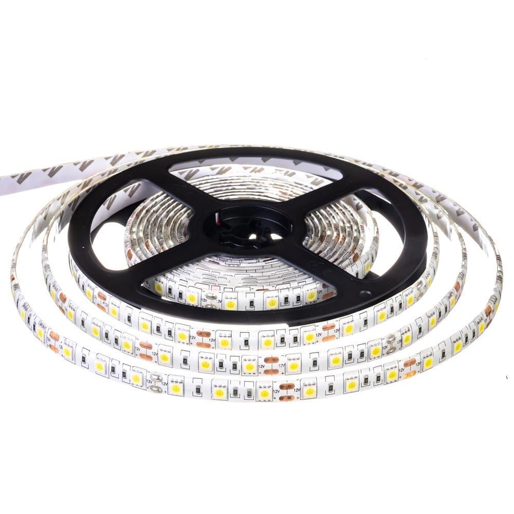 Led лента светодиодная smd5050 IP20 12 В 60 Led Белый (5602521) - фото 2