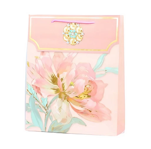 Пакет подарочный бумажный Stenson YM01024-S Butterfly 18x23x8 см (11169272)