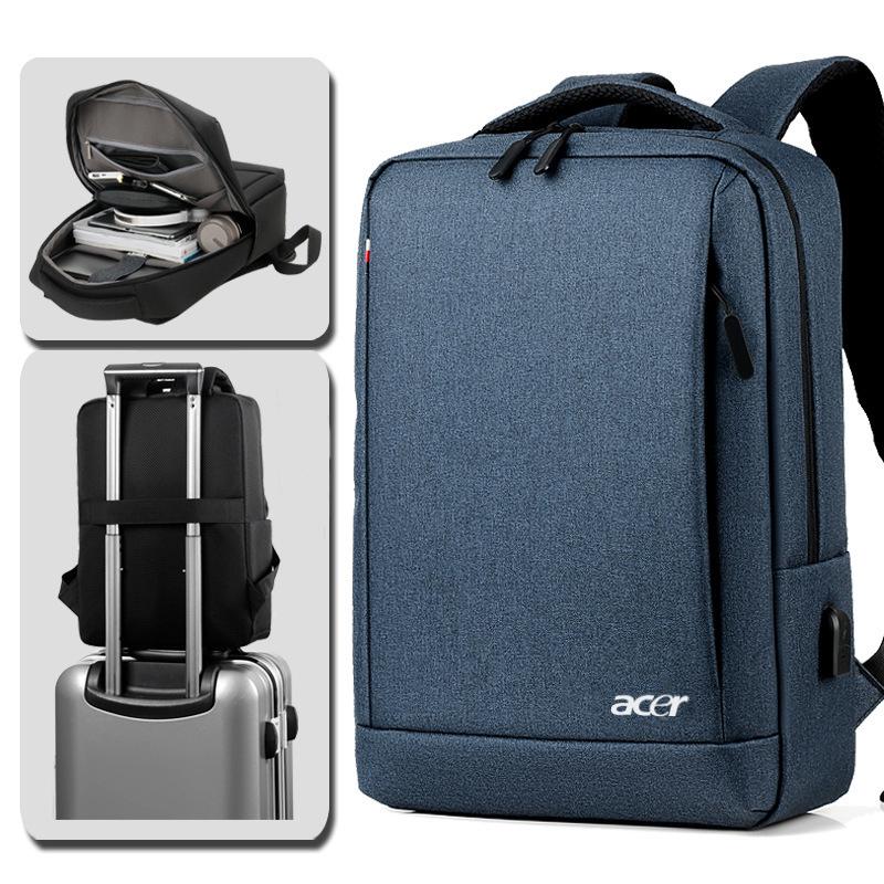 Рюкзак протиударний для ноутбука Acer 15,6" із USB Синій (IBN010Z5) - фото 2 Рюкзак протиударний для ноутбука Acer 15,6" із USB Синій (IBN010Z5) - фото 2