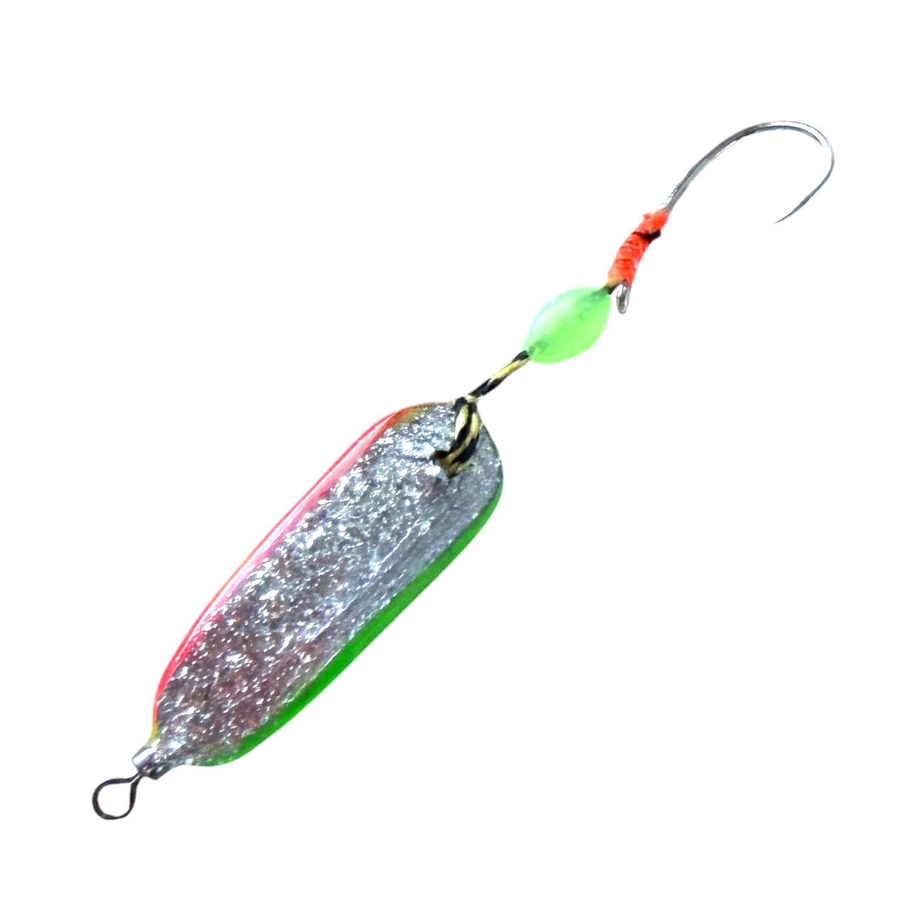 Готовая снасть для ловли бычка Buler 4 г Silver/Green/Red (3202909936) Готовая снасть для ловли бычка Buler 4 г Silver/Green/Red (3202909936)