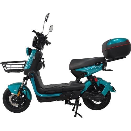 Велосипед с электромотором Spark BOOST EVO 14" 72V 1200W 20 Ah Бирюзовый (000251389)