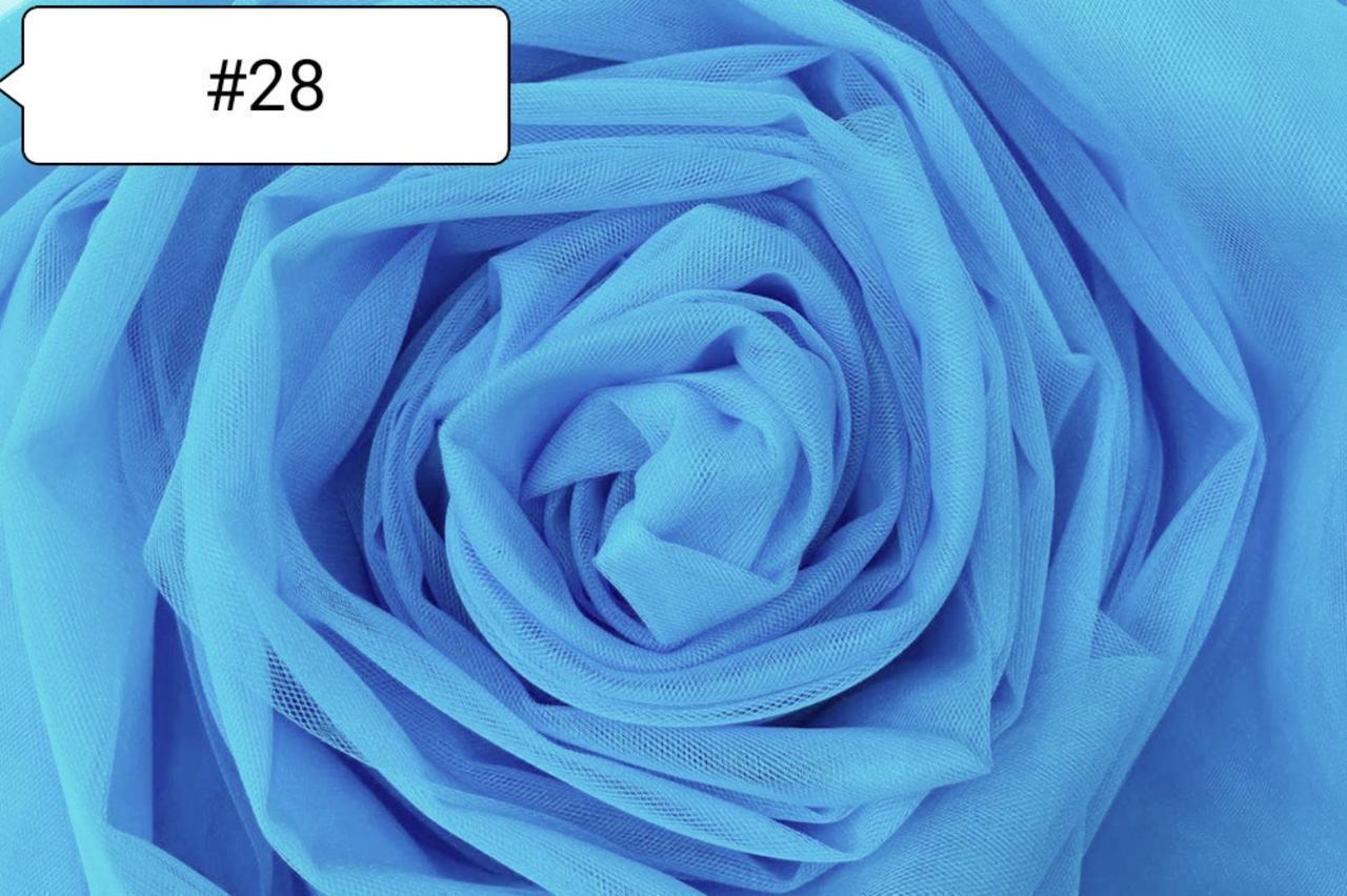 Ткань евросетка №28 Голубовато-бирюзовый (1731515150)